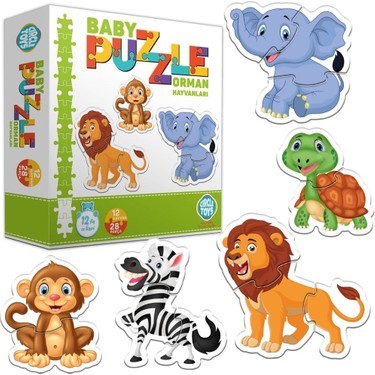 Baby Puzzle Orman Hayvanları  