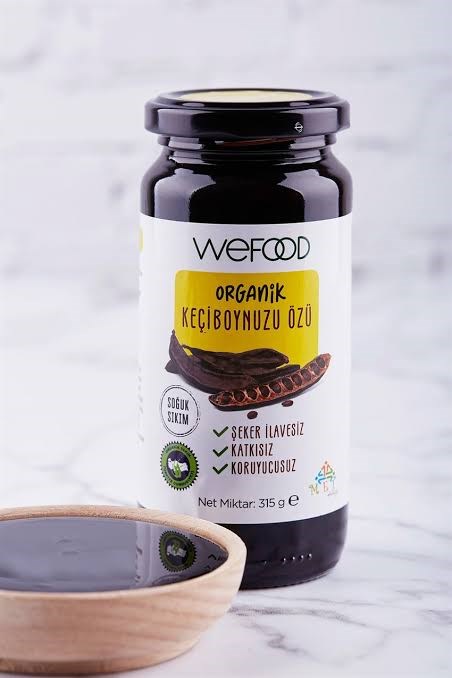 Wefood Organik Keçiboynuzu Özü 315 gr (Soğuk Sıkım) 