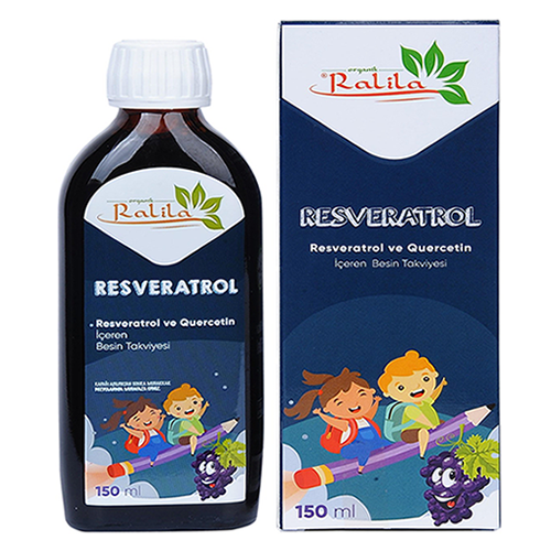 Ralila Kids Resveratrol Mix Besin Takviye Şurubu 150 Ml